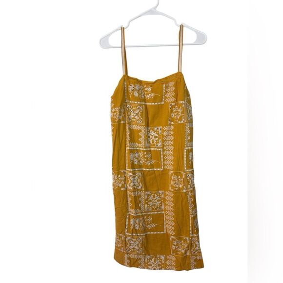 Anthropologie Sibyl Embroidered Mini Dress •Size 12• - Picture 6 of 8